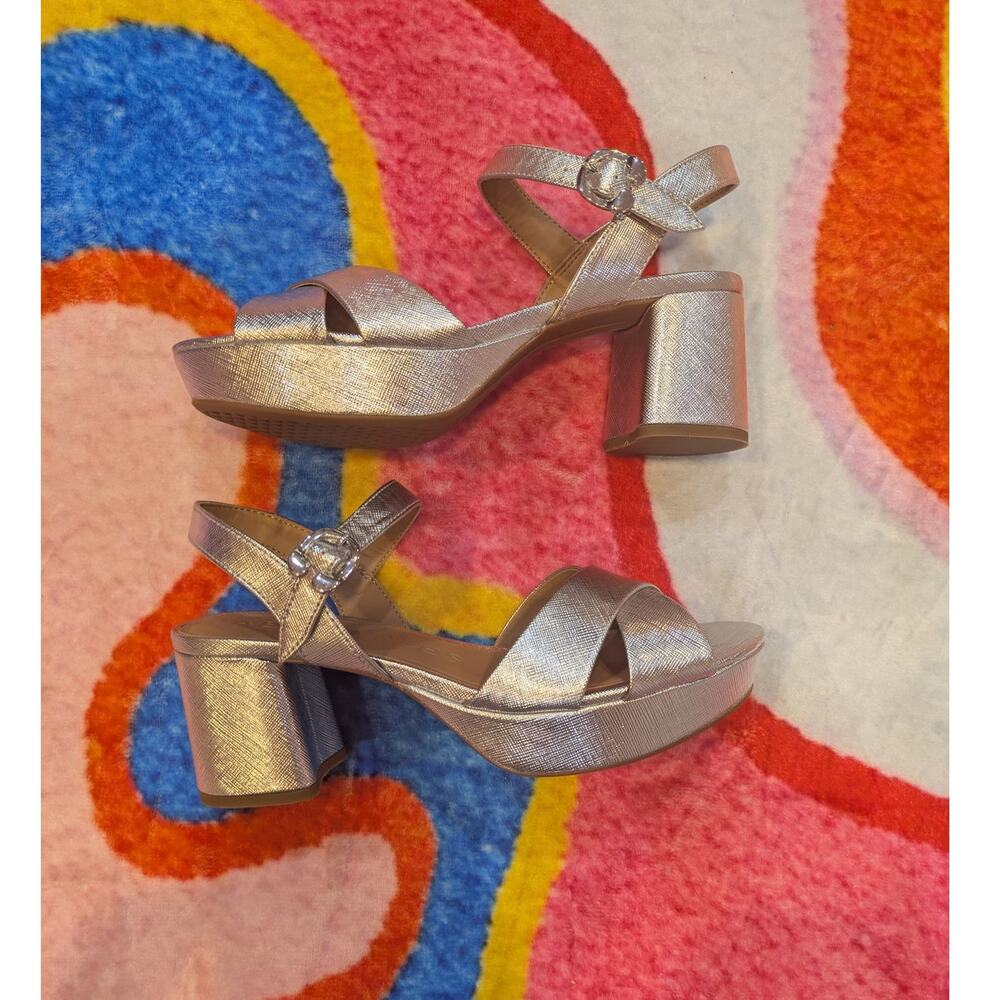 Aerosoles Cosmos Platform Sandal Size 8 - Picture 3 of 10